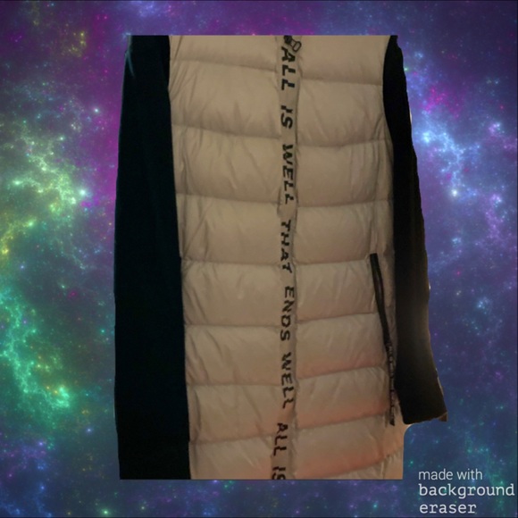 100% Grey down puffer vest - Picture 2 of 6